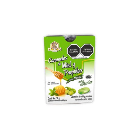 Caramelos de Miel y Propóleo Limón Tia Trini