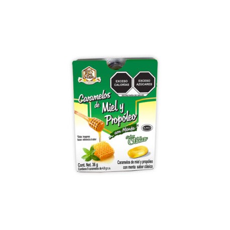 Caramelos de Miel y Propóleo Menta Tia Trini