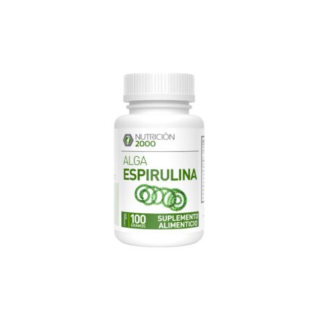 Alga Espirulina en Polvo 100 g Nutrición 2000