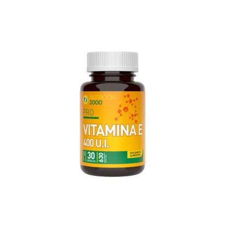 Vitamina E 400 u.i. 30 Cápsulas 630 mg Nutrición 2000