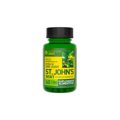 Hierba de San Juan 60 Cápsulas 300 mg Nutrición 2000