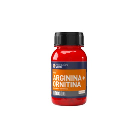 Arginina + Ornitina 100 Cápsulas 1000 mg Nutrición 2000
