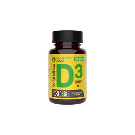 Vitamina D3 30 Cápsulas Nutrición 2000