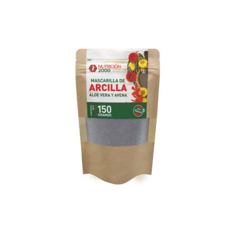 Mascarilla de Arcilla Sábila y Avena 150 g Nutrición 2000
