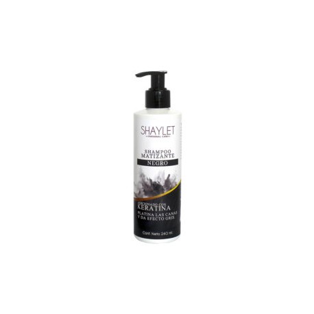 Shampoo Matizante Negro 240 ml Shanaturals
