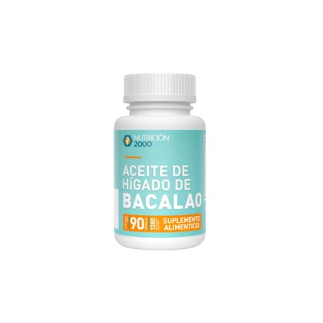 Bacalao 90 Cápsulas 1380 mg Nutrición 2000