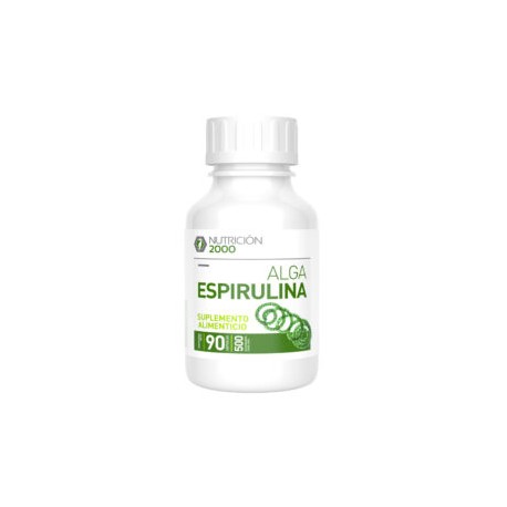 Alga Espirulina 90 Cápsulas Nutrición 2000