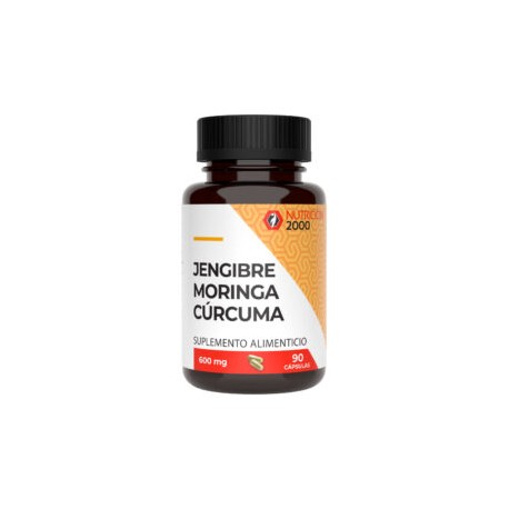 Jengibre Moringa y Cúrcuma 90 Cápsulas Nutrición 2000