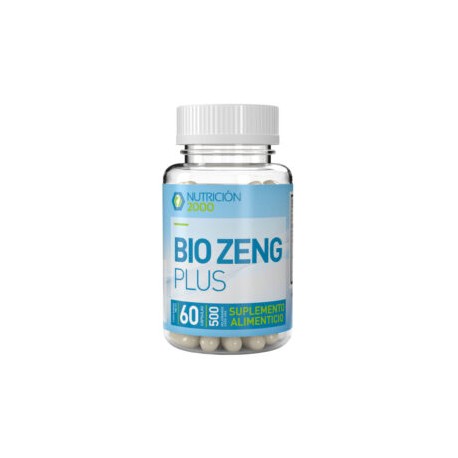 Bio Zeng Plus 60 Cápsulas 500 mg Nutrición 2000