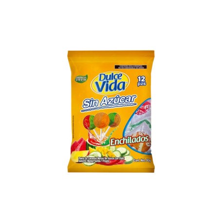 Paletas Dulce Vida Sin Azúcar 90 g Enchilado