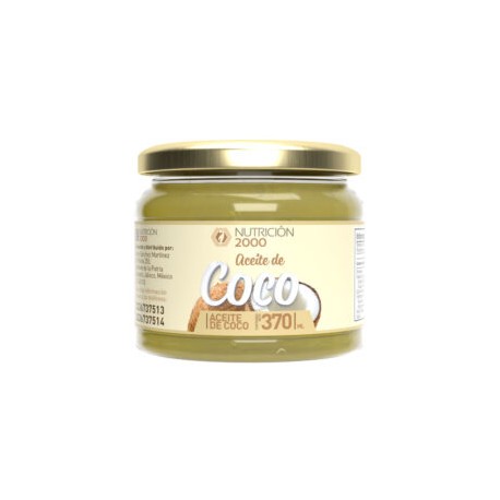 Aceite de Coco Órganico  370 g Nutrición 2000
