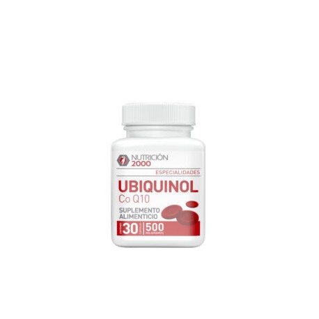 Ubiquinol Q10 30 Cápsulas 500 mg Nutrición 2000