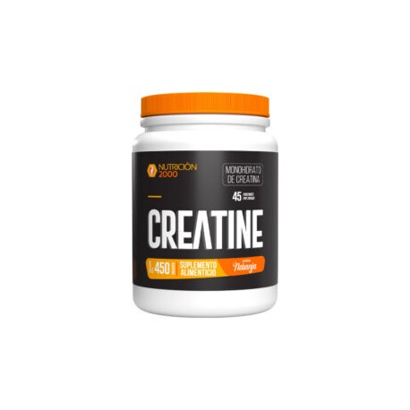 Creatina Monohidratada  Naranja 454 g Nutrición 2000