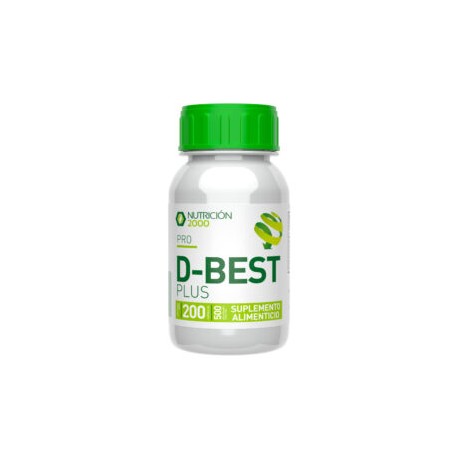 D Best Plus 200 Cápsulas 1000 mg Nutrición 2000