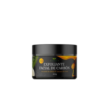 Exfoliante Facial de Carbón 300 g Shanaturals