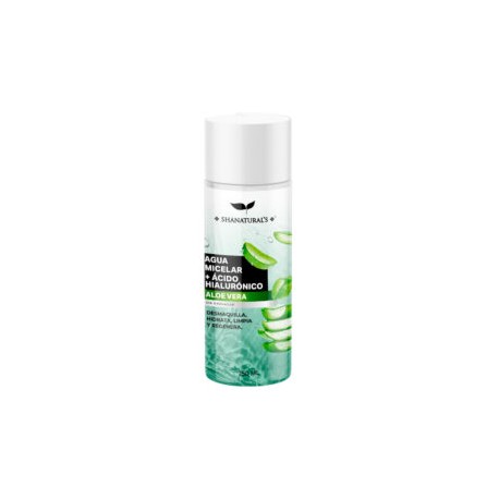 Agua Micelar a Hialurónico – Aloe 250 ml Shanaturals
