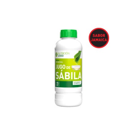 Jugo de Sávila Sabor Jamaica 1 Litro Nutrición 2000