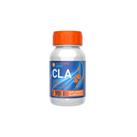 CLA Ácido Linoleico Conjugado 90 Cápsulas 1000 mg Nutrición 2000