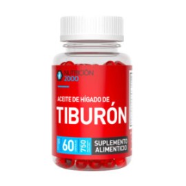 Aceite de Hígado de Tiburón 60 Cápsulas Nutrición 2000